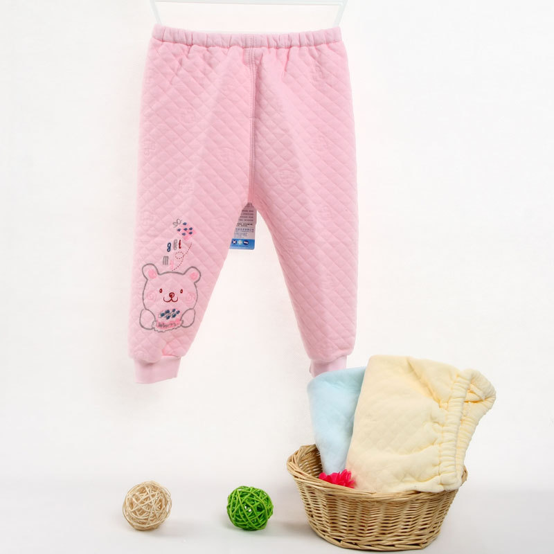 Male panties long johns openable-crotch trousers spring and autumn child thermal trousers dual pants