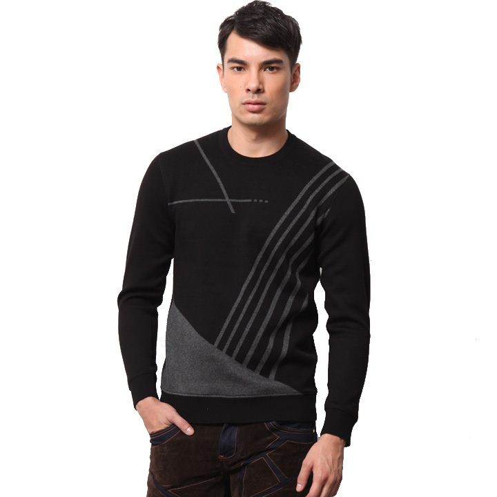 Male stripe two-color thermal underwear overlooks casual thermal underwear 1.35kg