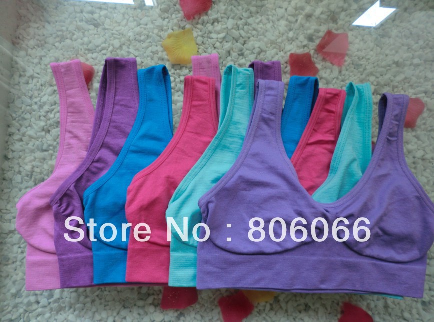 many colors Comfortable Fashion Bra Ahh Shear Bra Seamless Bra with free shipping