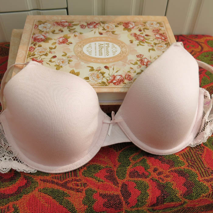 Martha a4 thin sponge outflank lace bra underwear