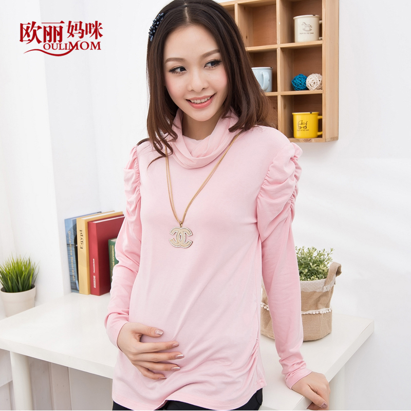 Maternity clothing autumn all-match maternity basic shirt autumn and winter maternity long-sleeve T-shirt top basic shirt