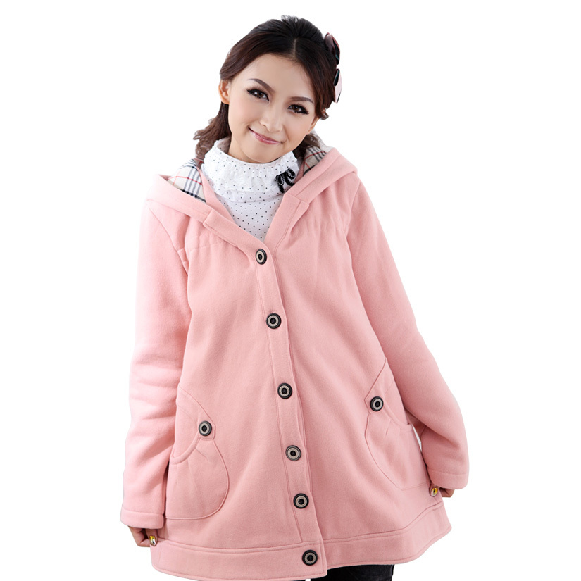 Maternity clothing autumn and winter maternity wadded jacket thickening maternity outerwear overcoat top cotton-padded jacket