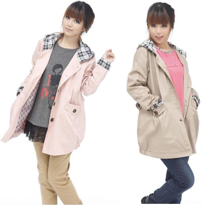 Maternity clothing autumn maternity outerwear overcoat fashion clothing   BB7 shop