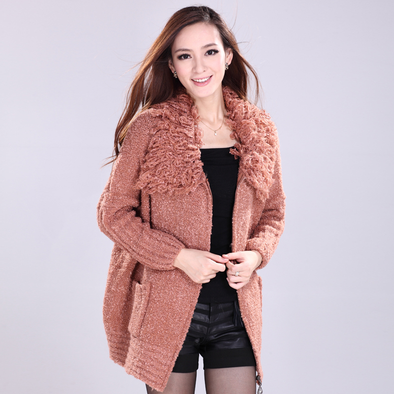 Maternity clothing autumn top winter outerwear cardigan cotton wool maternity outerwear autumn and winter