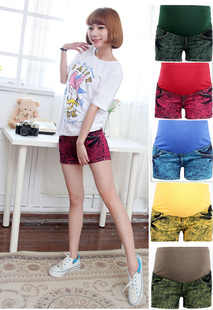 Maternity clothing denim shorts k551