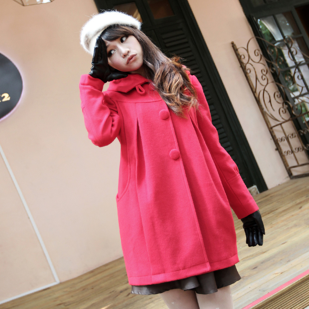 Maternity clothing fashion maternity winter outerwear maternity autumn top trench autumn and winter woolen maternity coat