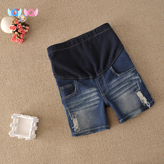 Maternity clothing maternity pants belly pants maternity shorts denim shorts