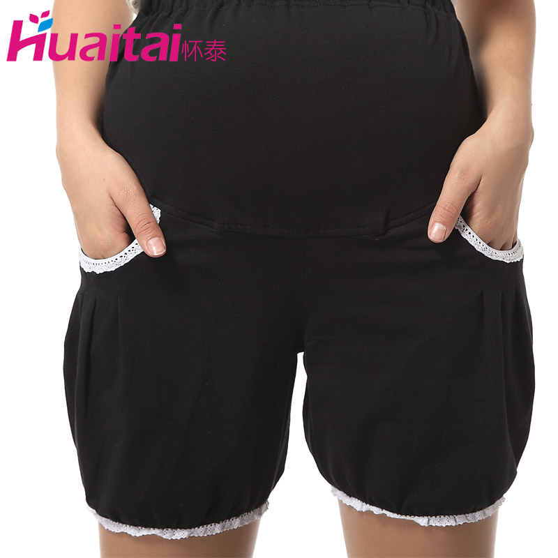 Maternity clothing maternity pants maternity shorts knitted fashion bib pants