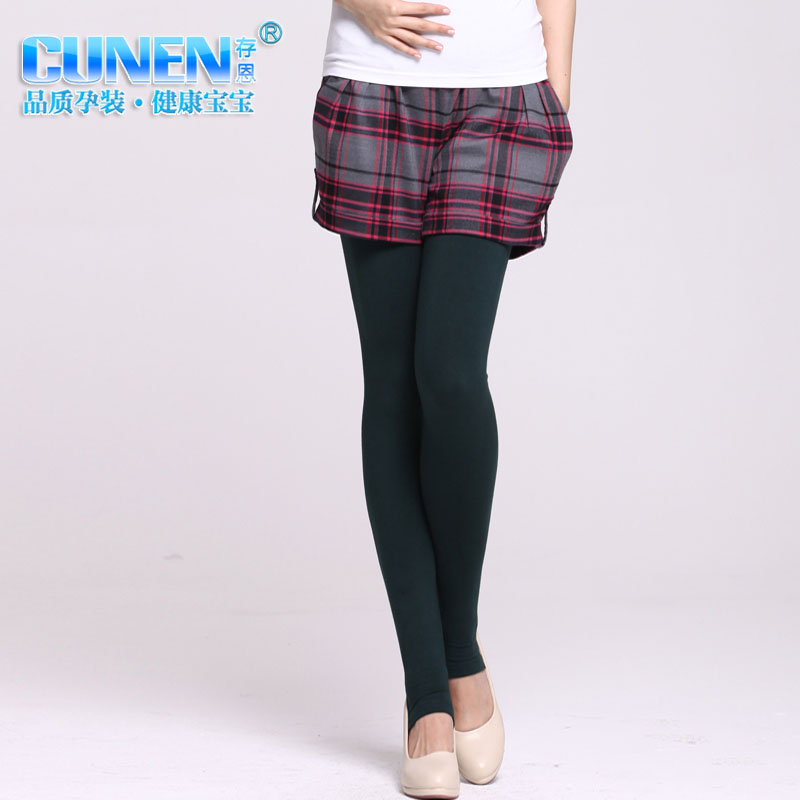 Maternity clothing spring maternity pants maternity shorts belly pants spring maternity knee-length pants 21012