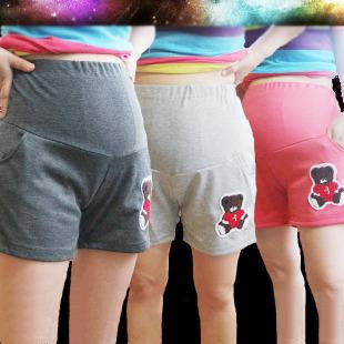 Maternity clothing summer bear maternity sports shorts adjust pants casual pants