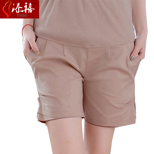 Maternity clothing summer maternity pants fashion summer maternity knee-length pants belly pants maternity shorts 4b