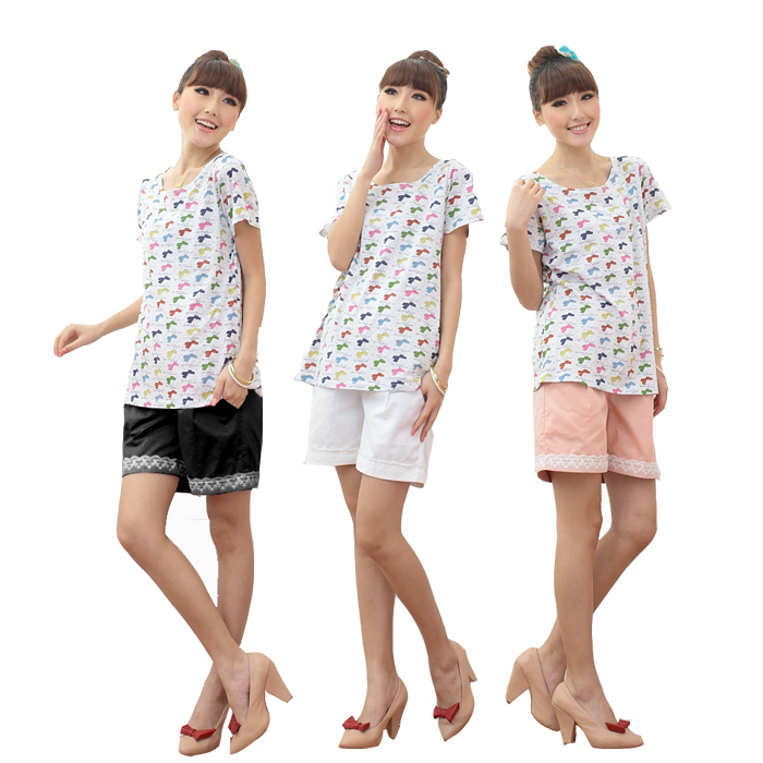 Maternity clothing summer maternity shorts fashion belly pants maternity pants 1a2192