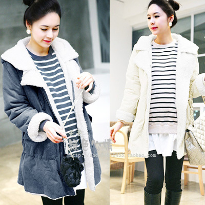 Maternity clothing winter 2058 wadded jacket outerwear women's winter maternity clothing