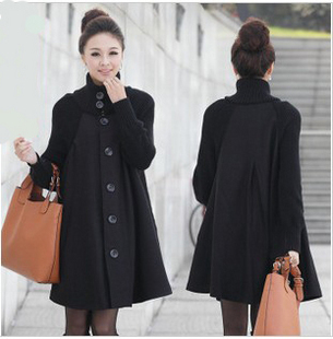 Maternity clothing winter outerwear maternity trench long design fashion maternity overcoat outerwear