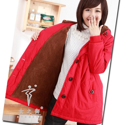 Maternity clothing winter outerwear maternity wadded jacket maternity top autumn and winter