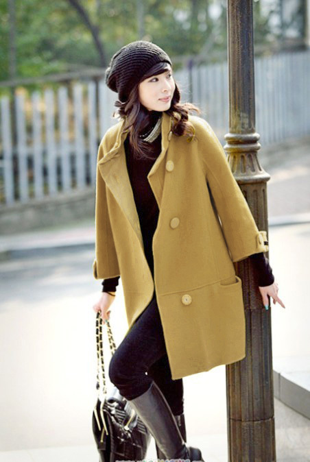 Maternity outerwear fashion maternity overcoat maternity clothing autumn and winter tianxi 2268