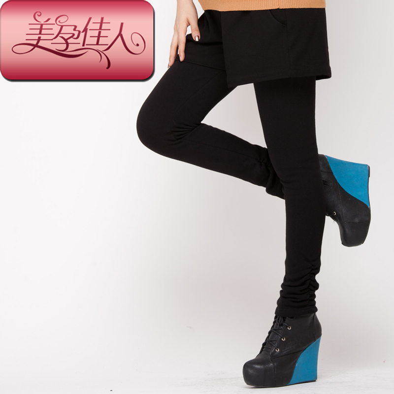 Maternity pants maternity shorts autumn and winter maternity clothing winter trousers maternity short skirt 2215