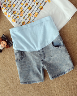 Maternity summer maternity denim shorts maternity shorts s