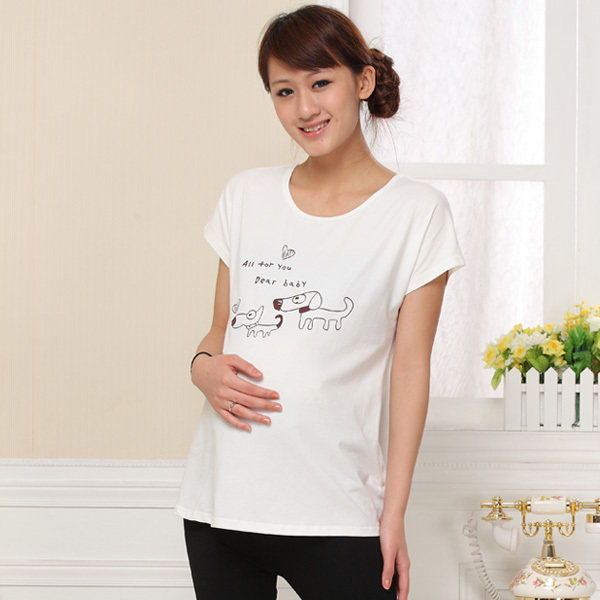 Maternity t-shirt maternity basic shirt maternity top maternity clothing summer