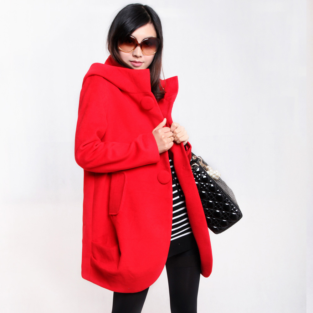 Maternity winter top outerwear maternity autumn top maternity winter outerwear maternity trench autumn and winter woolen