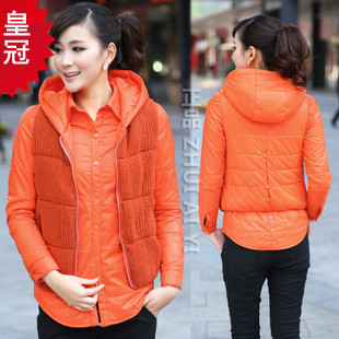 Medium-long cotton yarn vest fashion vest outerwear twinset women's 2012