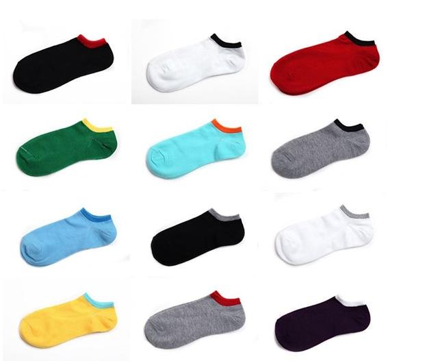 men's and women candy-colored socks,absorb sweat sports socks,summer.