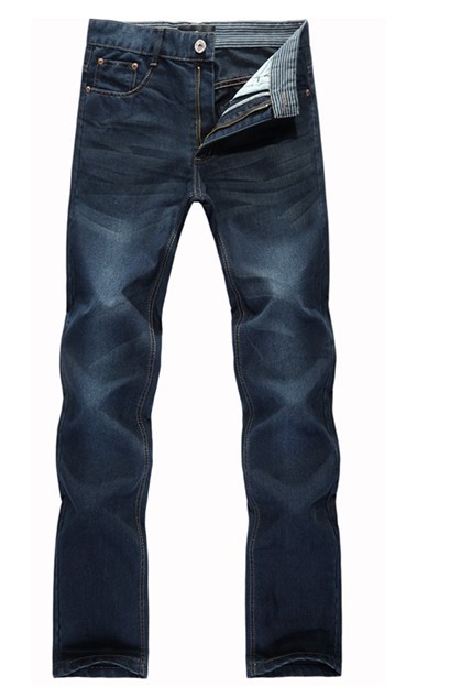 Men's clothing's cultivate one's morality leisure man jeans  free shipping