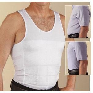 Men's shapewear body shaper slimming abdomen undshirt shaper vest