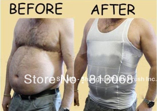 Men Slim N Lift ForSlimming Shirt Weight Vest   C13485JU  Shaping UndergarmentEliminationOf Male Beer Belly Body Shaping Garment