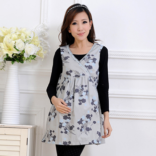 Metal fiber radiation-resistant print radiation-resistant n5312 maternity clothing