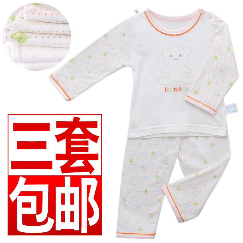 MICKEY child underwear set 100% cotton baby underwear set baby 100% cotton underwear long johns sleepwear