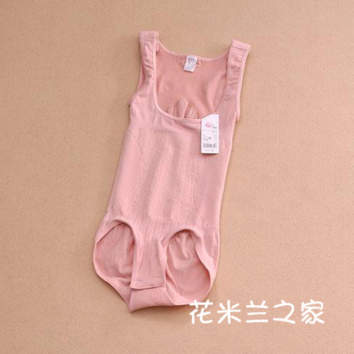 Milk silk seamless women's drawing postpartum abdomen body shaping underwear one piece comfortable