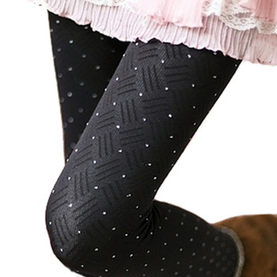 Min.order $10,Mix Order Thickening stockings rompers spring and autumn socks polka dot pantyhose thick autumn and winter basic