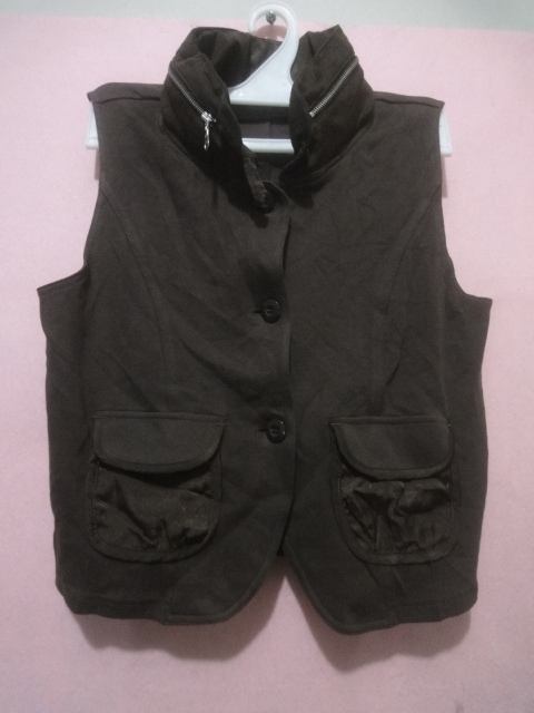 Min.order 1pcs - free shipping - 2013 women's vest women's hooded vest