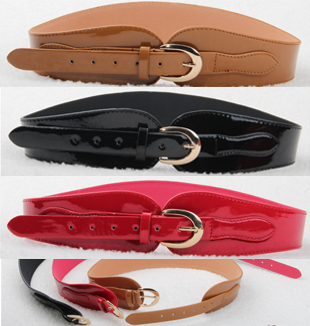 Min.order is $10 Mix order free shipping wholesale fashion  High-grade leather female wide belt