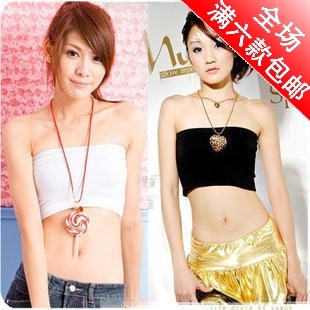 Min.order is $19(mix order) Yd178 spring and summer  basic modal short design tube top tube top