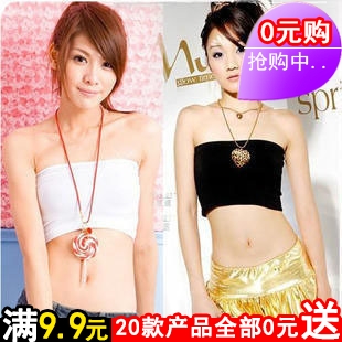 (Min.order is $5) Yd178 spring and summer all-match basic tube top modal cotton tube top anti emptied underwear