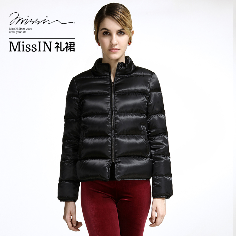 Missin Brand Fashion Star Style Short Design Women's Winter Light Down Coat M1056