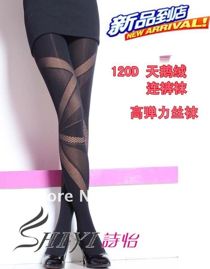 Mixedlot 6 pairs 2011 new fall fashion sex lady nylon pantyhose(80D)#8561