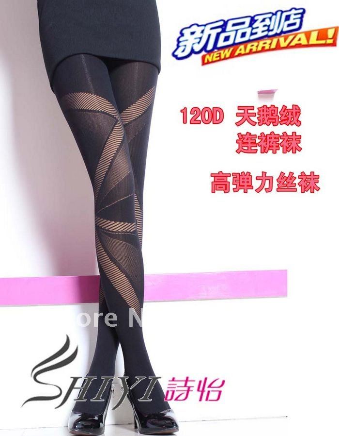 Mixedlot 6 pairs 2011 new fall fashion sex lady nylon pantyhose(80D)#8561