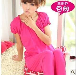 Mo dyer extra soft comfortable household to take pajamas female suit fat MM increase of a great yards