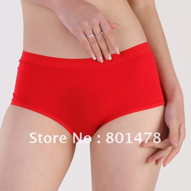 Modal cotton, women's solid color low-waist briefs 120