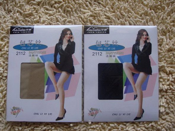 Mona 15D super-book package core wire transparent pantyhose toes beautiful breathable