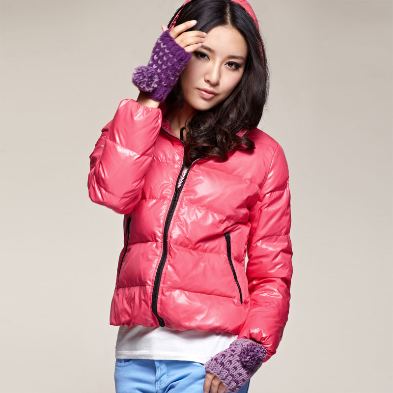 MOONBASA 2012 new arrival short design lightmindedness thermal comfortable women's down coat