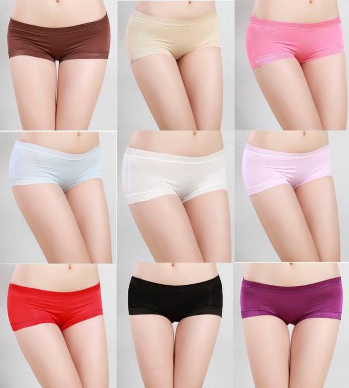 MOQ 10pcs,New modal Women Underwear,Lady Panties,Comfortable&Sexy,Free Shipping! 9colors