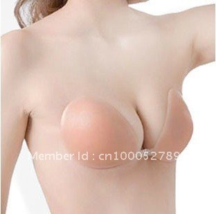 [MOQ=2pcs]  Invisible Silicone Bra Breast Forms Bra Insert Falsies  Strapless Bra free shipping