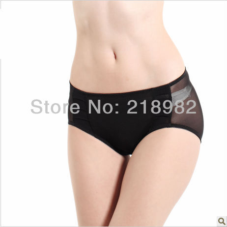 Ms. low waist briefs lace panties transparent sexy ladies underwear bamboo fiber summer