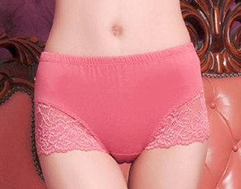 Mulberry silk panty female lace sexy antibiotic low-waist