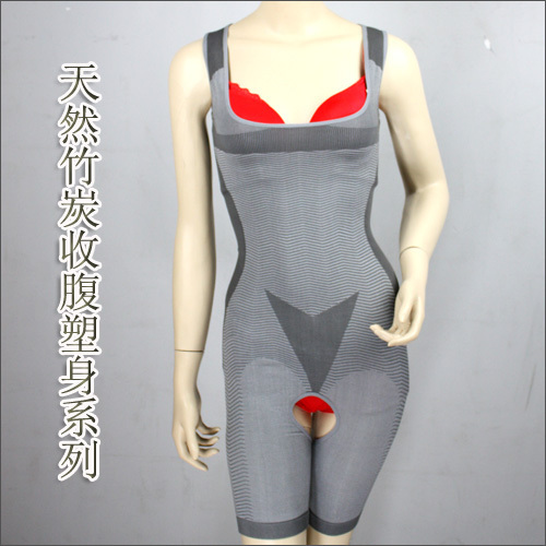 Natural bamboo body shaping bodysuit beauty care underwear slimming clothes