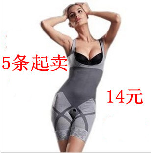 Natural bamboo charcoal magic clothes shaper shapewear beauty care clothing one piece slimming clothes body shaping underwear